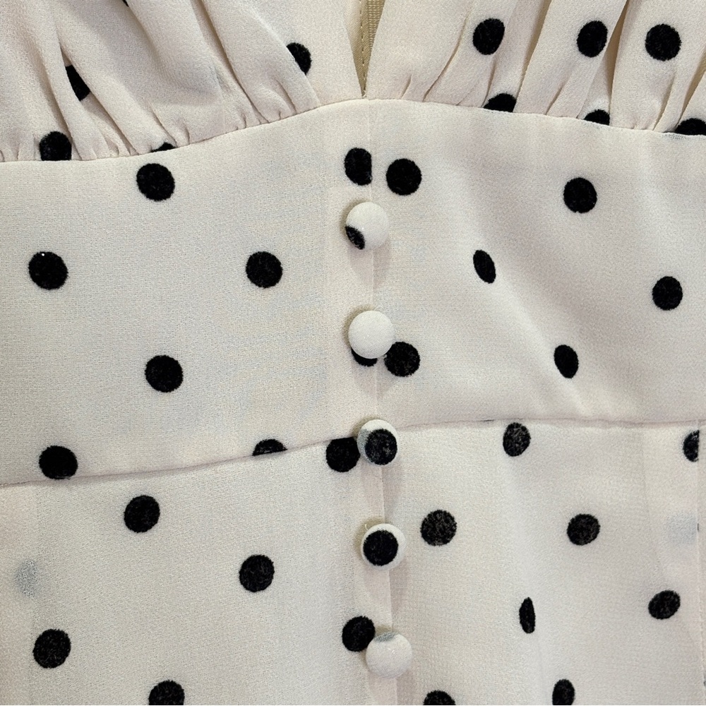 Urban Outfitters Polka Dot Long Sleeve Dress - Picture 11 of 13